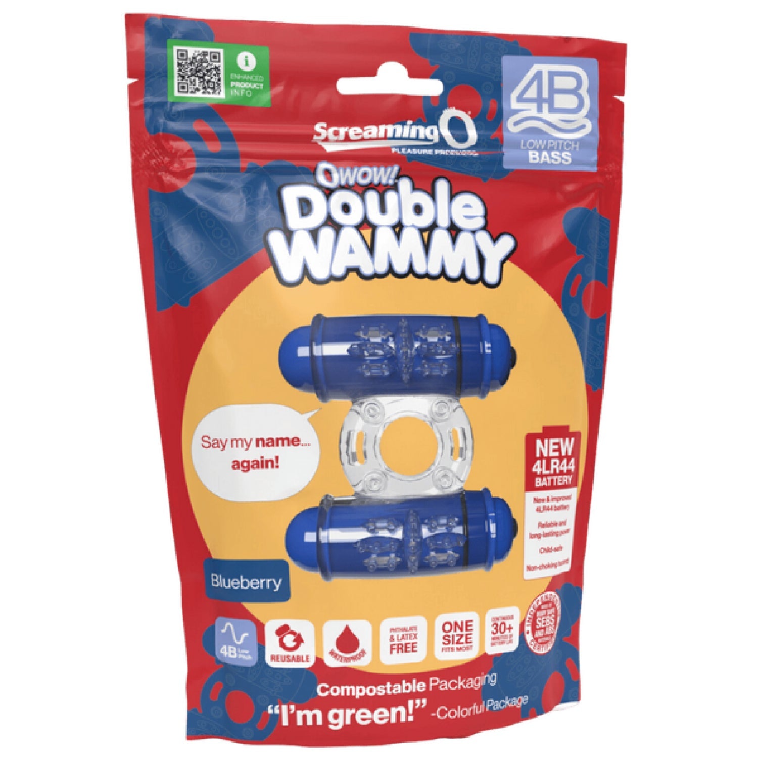 Double Wammy 4B Low Pitch Bass > Sex Toys > Couples Toys