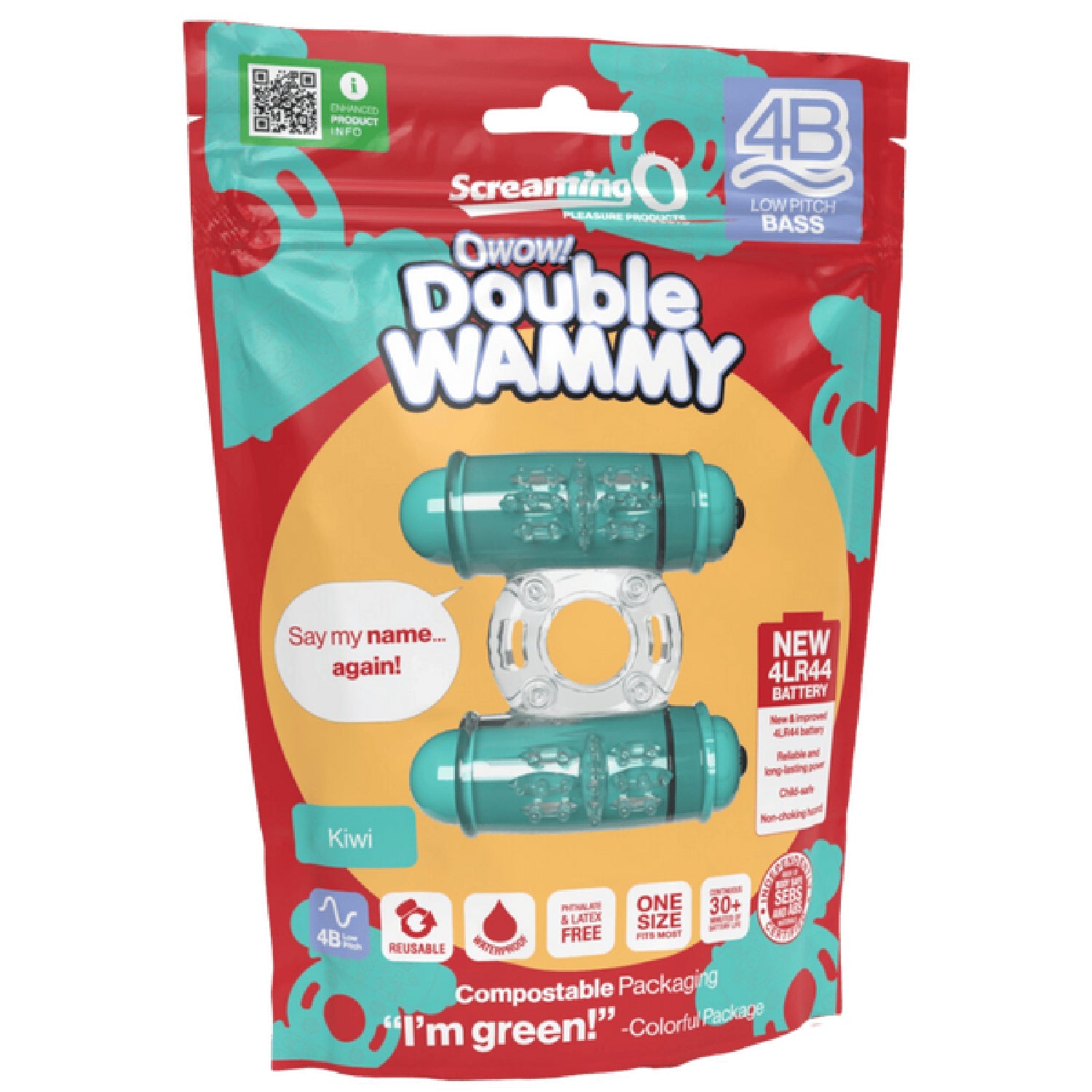 Double Wammy 4B Low Pitch Bass > Sex Toys > Couples Toys
