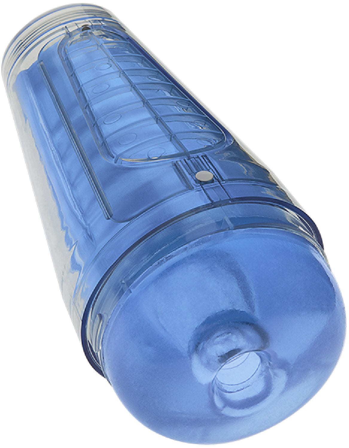 Doc Johnson Optix – Transparent Variable-Pressure Hard Case Masturbator > Sex Toys For Men > Masturbators > Vibrating