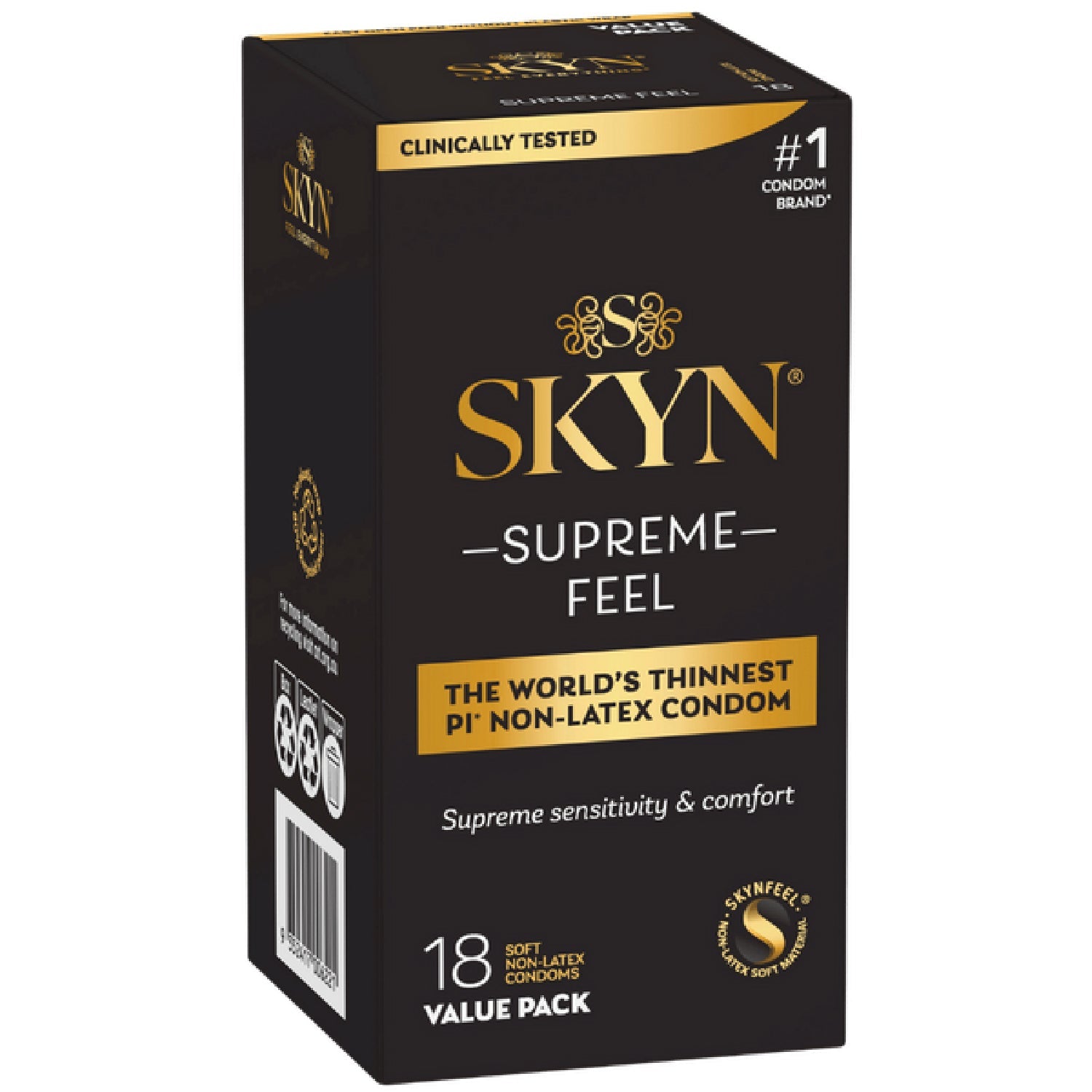 Skyn Supreme Feel – Ultra-Thin Polyisoprene Condoms 18 Pack > Essentials > Condoms