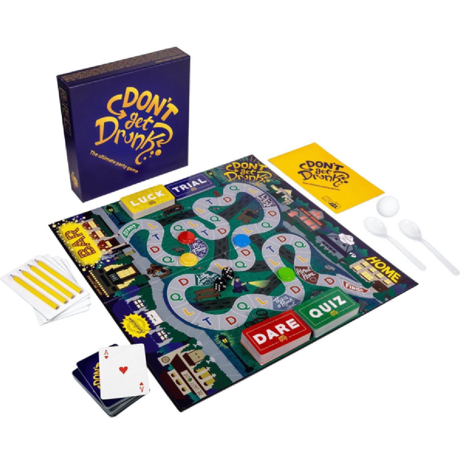 Don't Get Drunk Party Game – Adult Board and Card Game for 2 to 8 Players 45-120 Minutes Secondary image