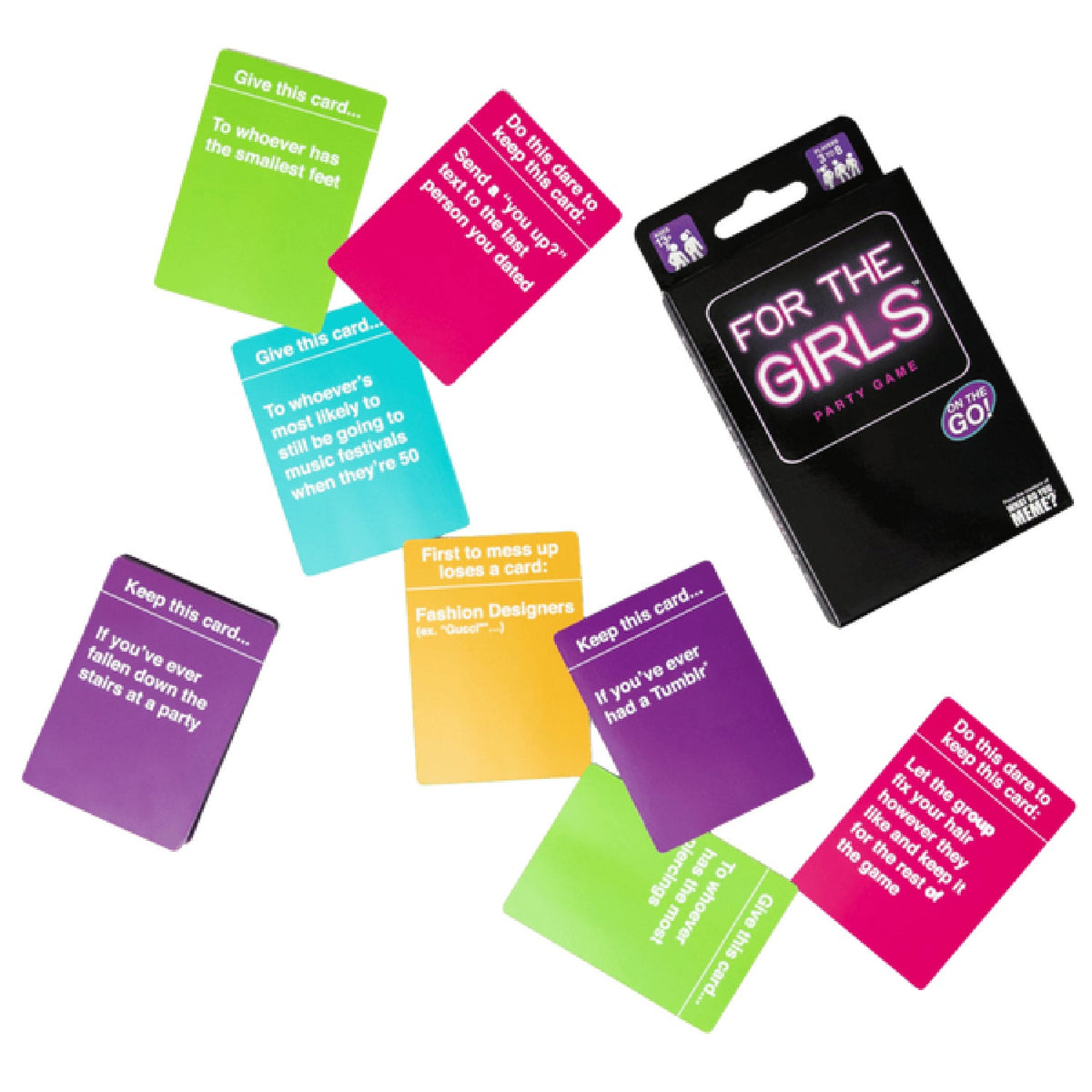 For The Girls Travel Edition Card Game – Party Game for 3-8 Players Ages 13+ > Novelties > Card Games