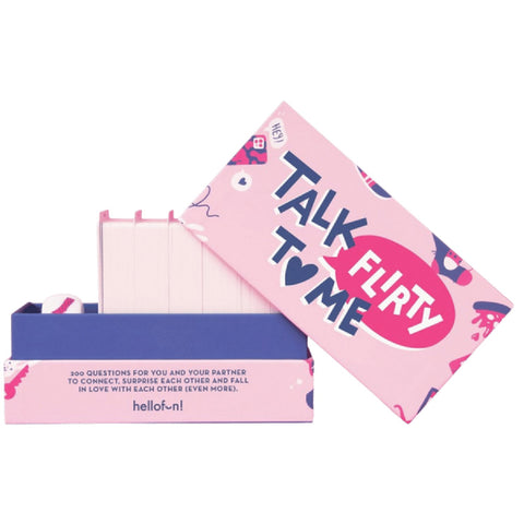 Talk Flirty To Me – Romantic Couple’s Game for 2 Players Adult Game > Novelties > Card Games