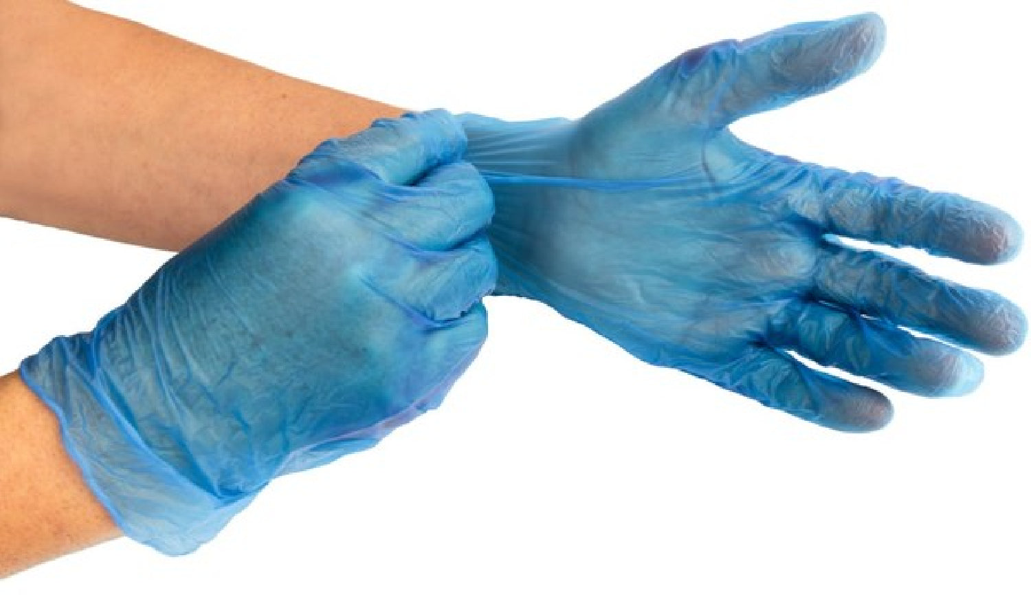 Disposable Vinyl Gloves Medium Powder-Free Clear Strong Vinyl Protective Gloves > Bondage Gear > Medical Instruments