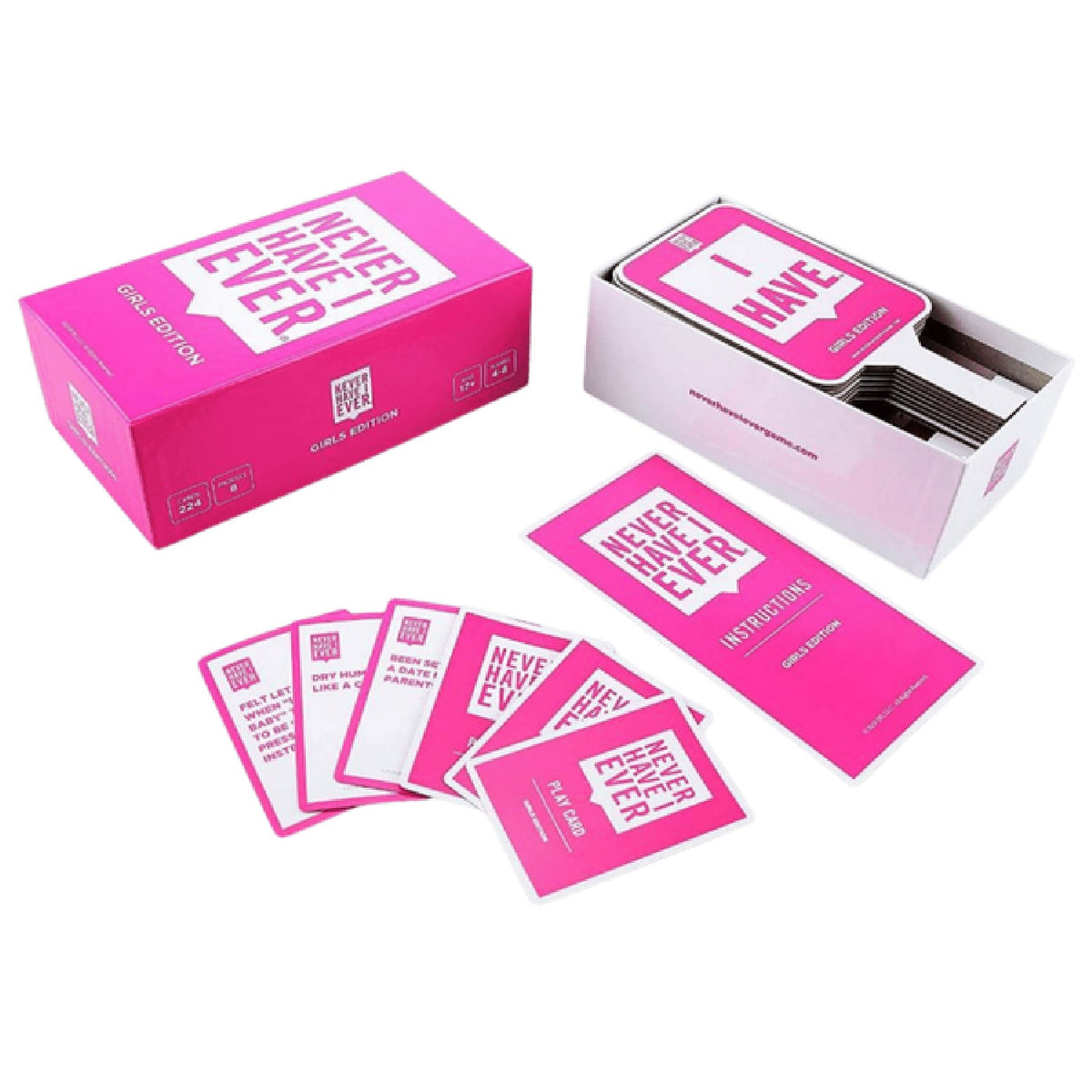 Never Have I Ever Girls Edition – Party Game > Novelties > Card Games