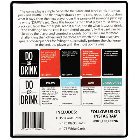 Do Or Drink – Party Game > Novelties > Card Games