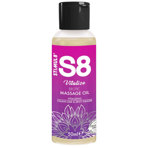 S8 Massage Oil Set – Blend of Jojoba, Almond, and Sesame Oils (3 x 50 ml) Massage Oil One Size > Essentials > Massage Gift Set