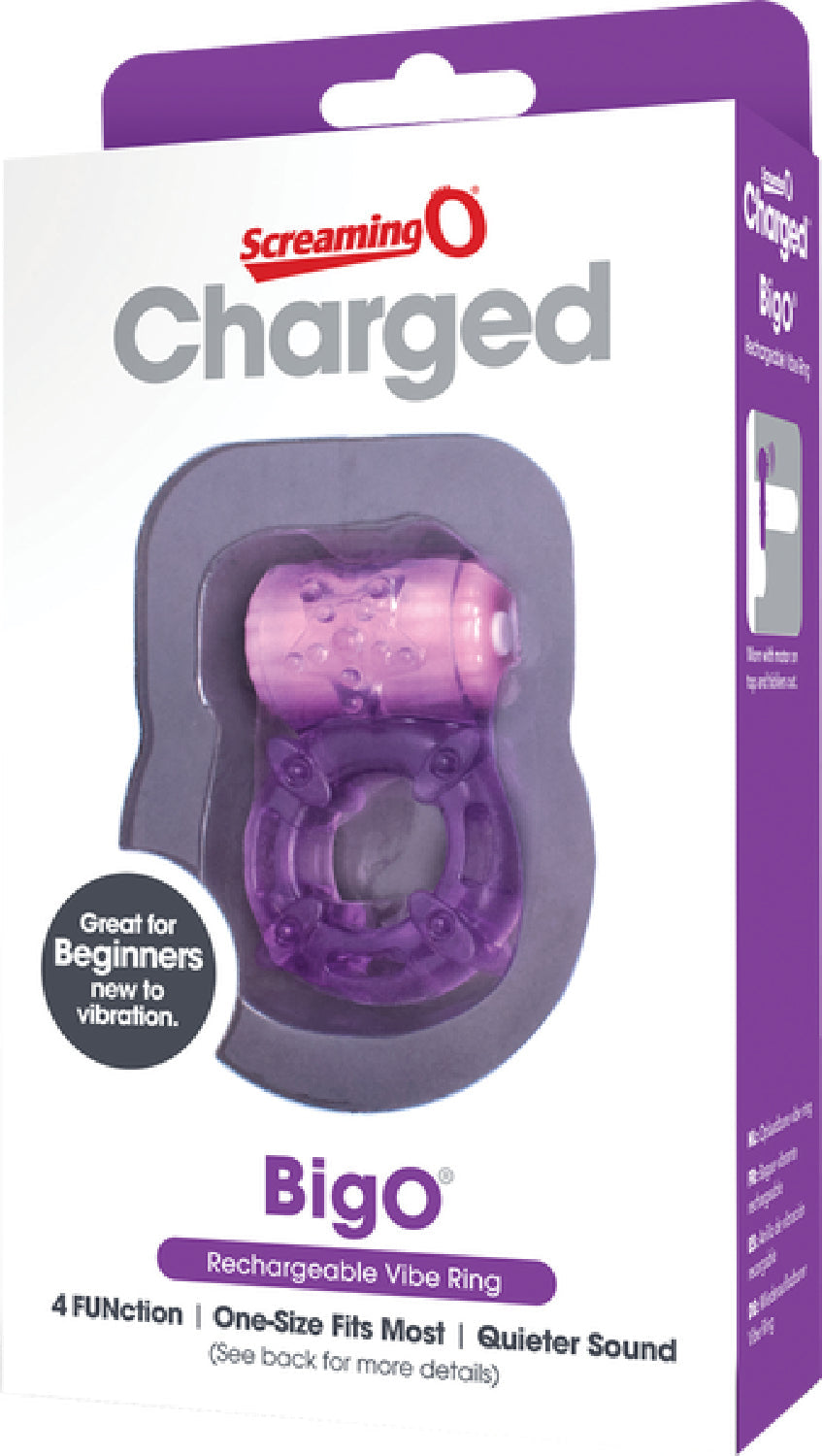 Screaming O Charged BigO – Rechargeable Vibrating Cock Ring > Cock Ring > Vibrating