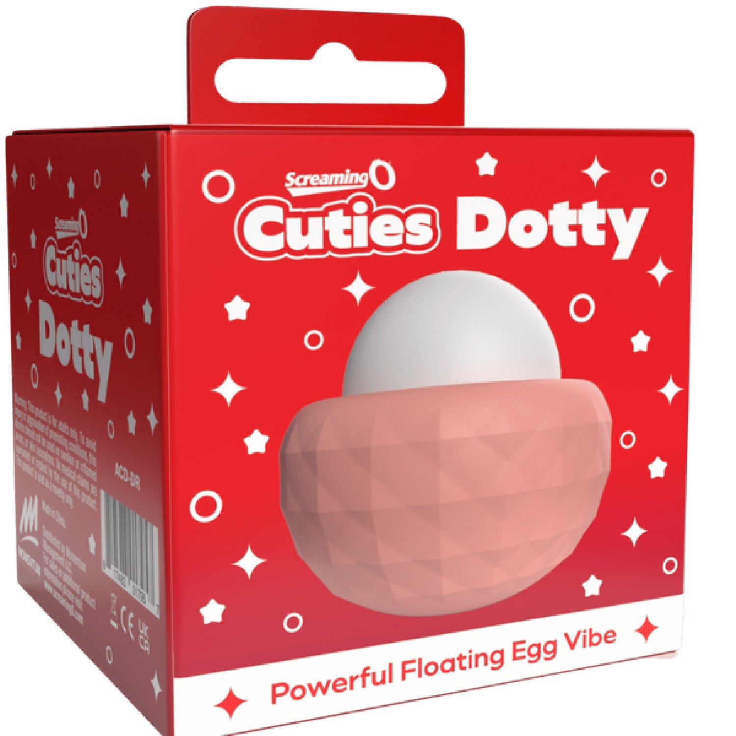 Cuties - Dotty Rechargeable Floating Egg Vibe (Dusty Rose) > Vibrators > Unconventional