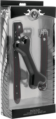 Hound Adjustable Dog Bone Gag – Silicone Bit Gag for Comfortable Wear One Size > Bondage Gear > Gags and Bits
