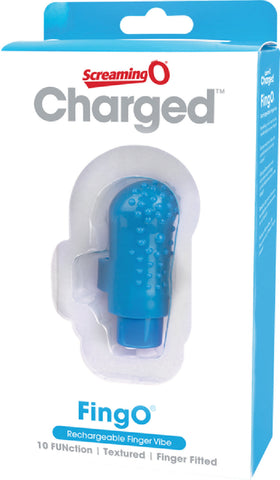 Charged Fing O – Rechargeable Mini Finger Vibrator with Vooom Technology > Vibrators > Finger Vibrators