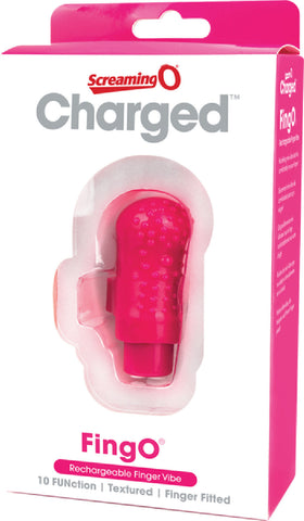 Charged Fing O – Rechargeable Mini Finger Vibrator with Vooom Technology > Vibrators > Finger Vibrators