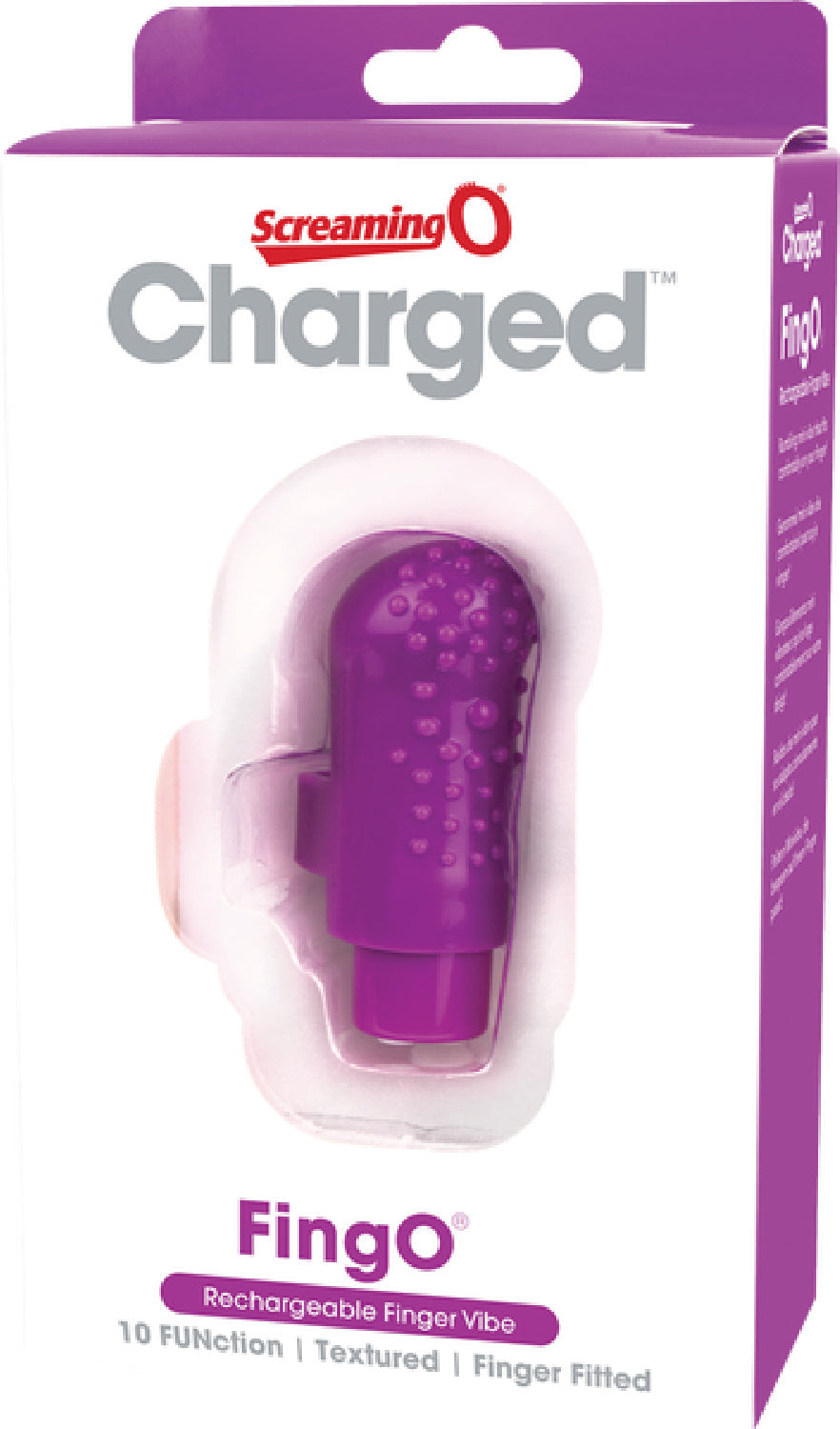 Charged Fing O – Rechargeable Mini Finger Vibrator with Vooom Technology > Vibrators > Finger Vibrators