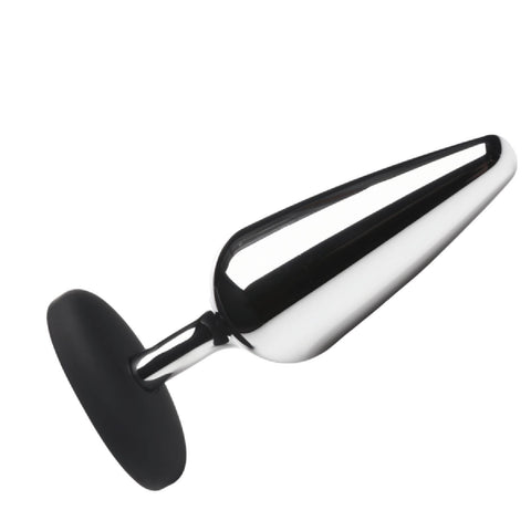 Butt Slut Metal and Silicone Butt Plug – Lightweight Aluminum Alloy Butt Plug > Anal Range > Butt Plugs