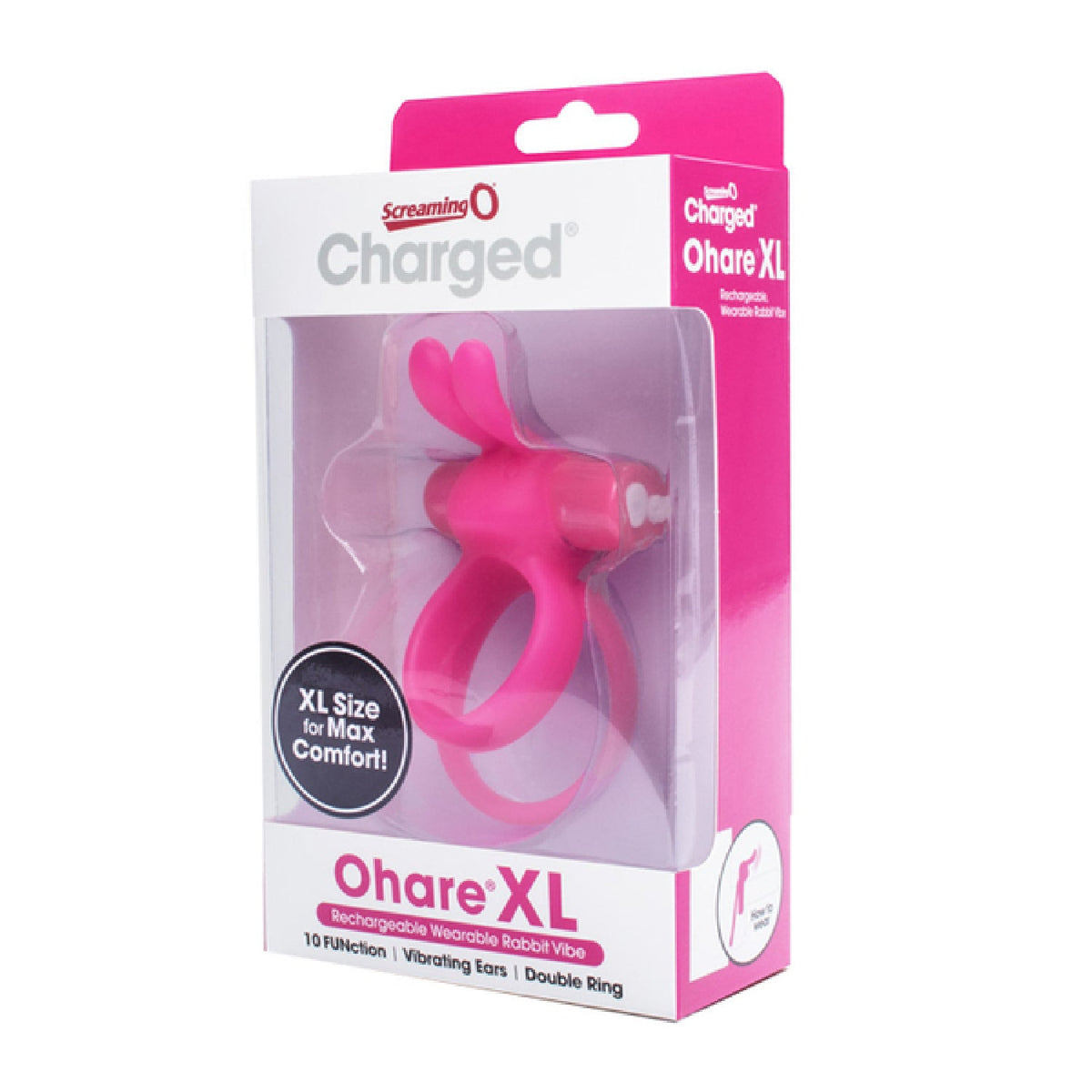 Charged Ohare XL – Rechargeable Double Cock Ring Vibrator > Sex Toys > Couples Toys