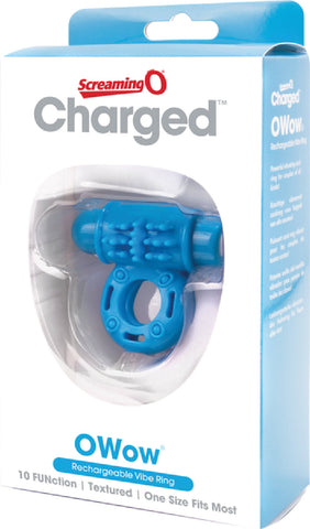 O Wow Ring – Rechargeable Vibrating Cock Ring with 10 Vibration Functions > Cock Ring > Vibrating