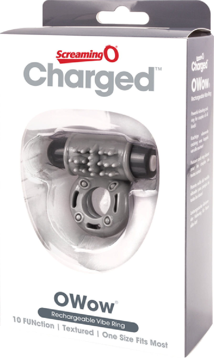 O Wow Ring – Rechargeable Vibrating Cock Ring with 10 Vibration Functions > Cock Ring > Vibrating