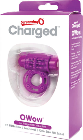 O Wow Ring – Rechargeable Vibrating Cock Ring with 10 Vibration Functions > Cock Ring > Vibrating