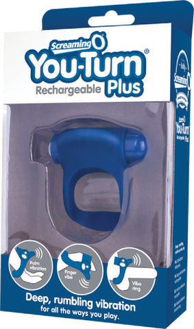 Charged You-Turn Plus – Rechargeable Vibrating Cock Ring > Cock Ring > Vibrating