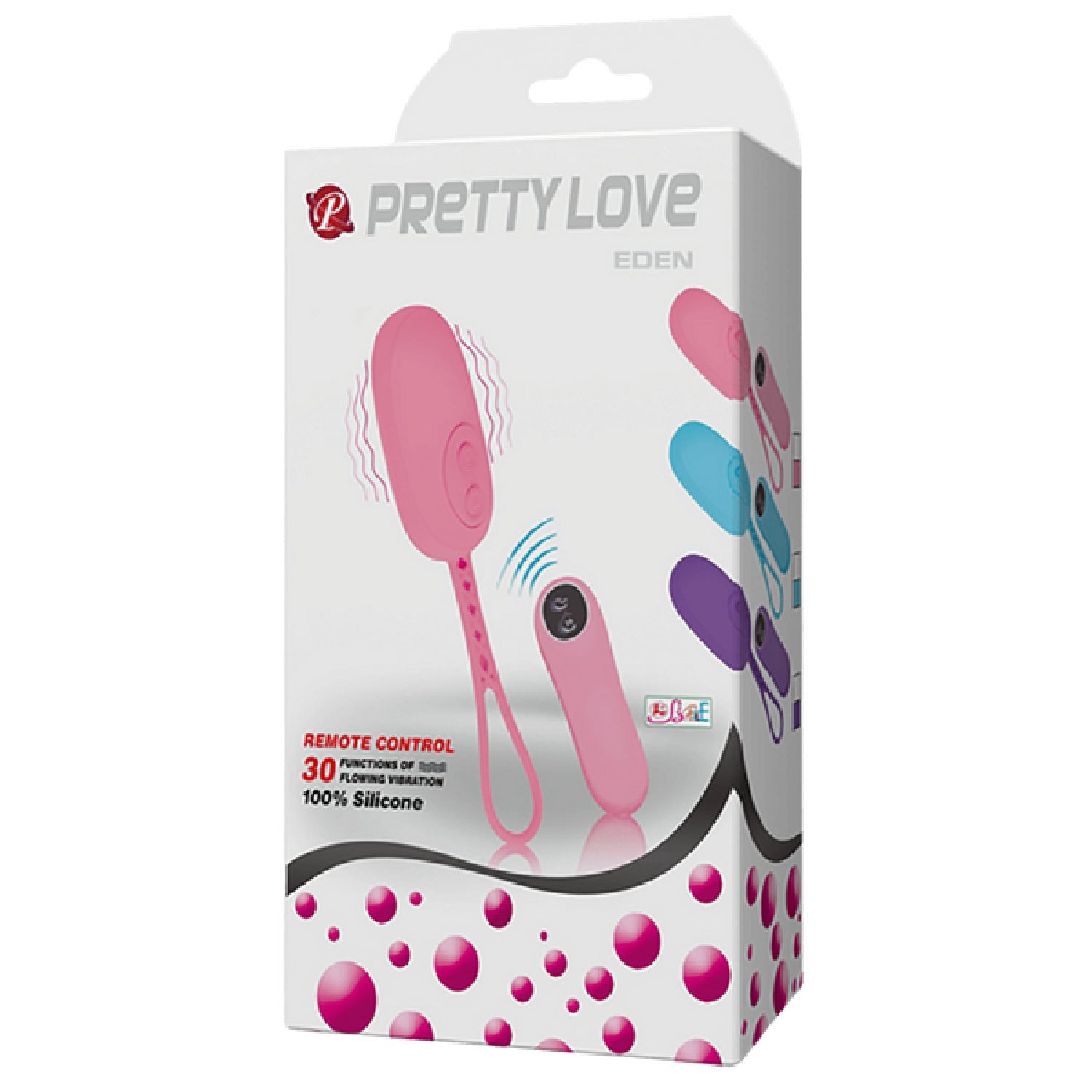 Eden Remote Control Egg – Remote-Controlled Vibrator > Sex Toys For Ladies > Vibrating Eggs