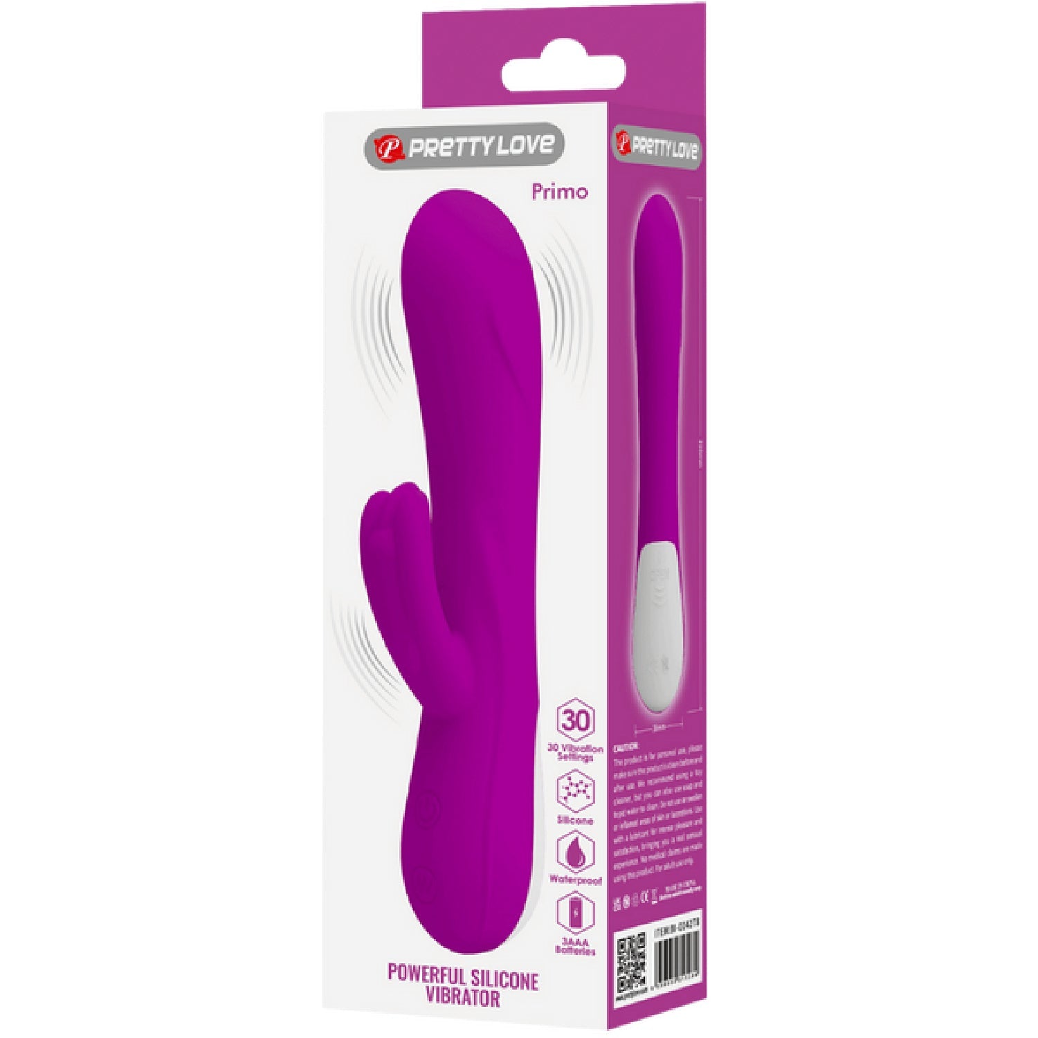 Primo Powerful Silicone Vibrator Secondary image