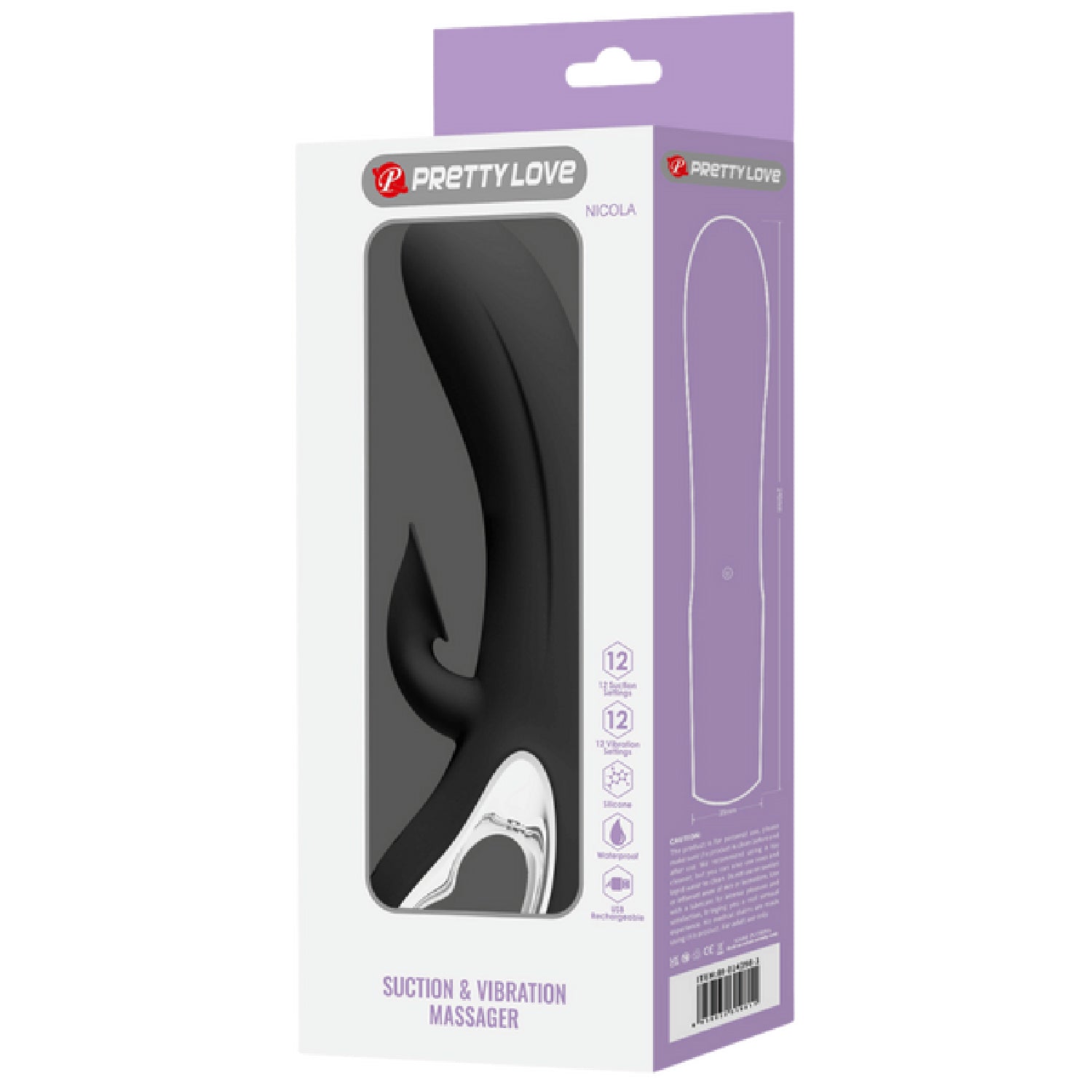 Pretty Love Rechargeable Nicola – Rechargeable Vibrator > Vibrators > Ladies > Rabbit