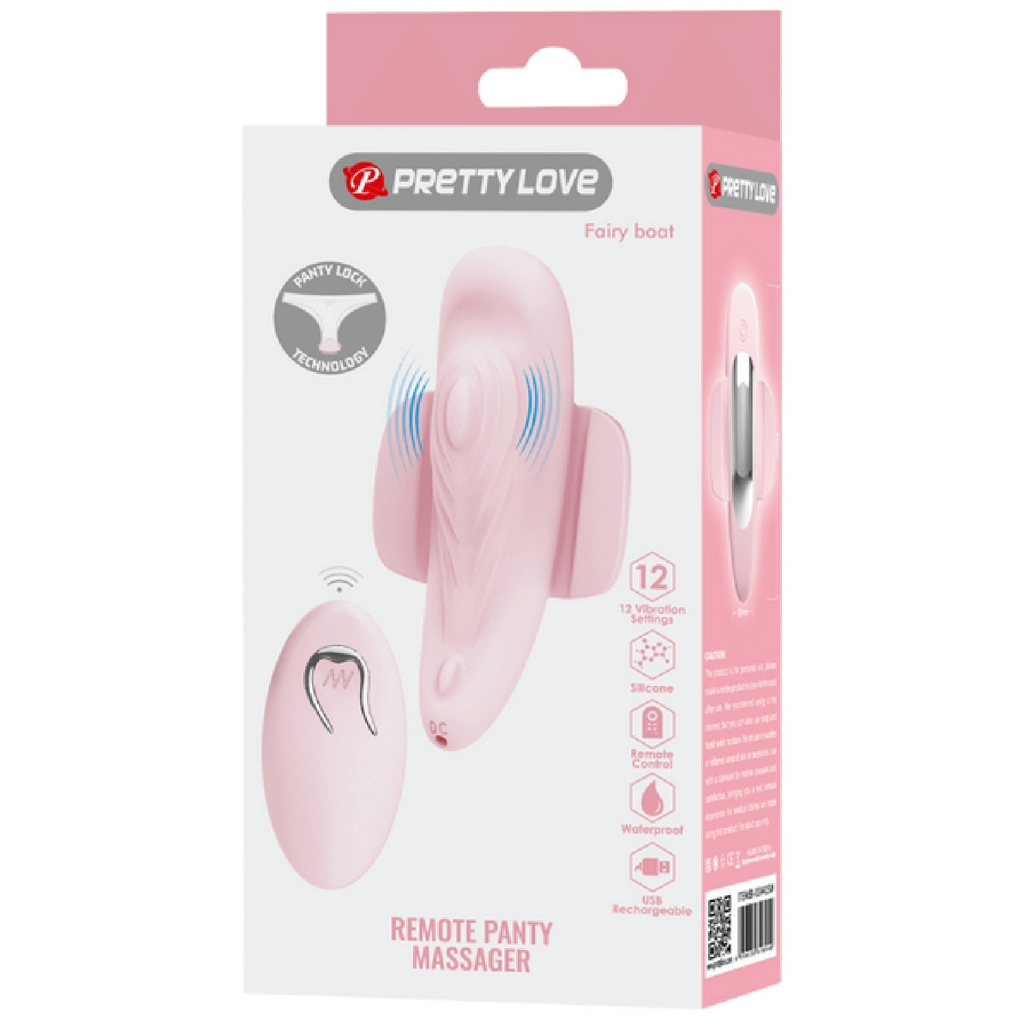 Fairy Boat Remote Panty Massager – Luxury Clitoral Vibrator Secondary image