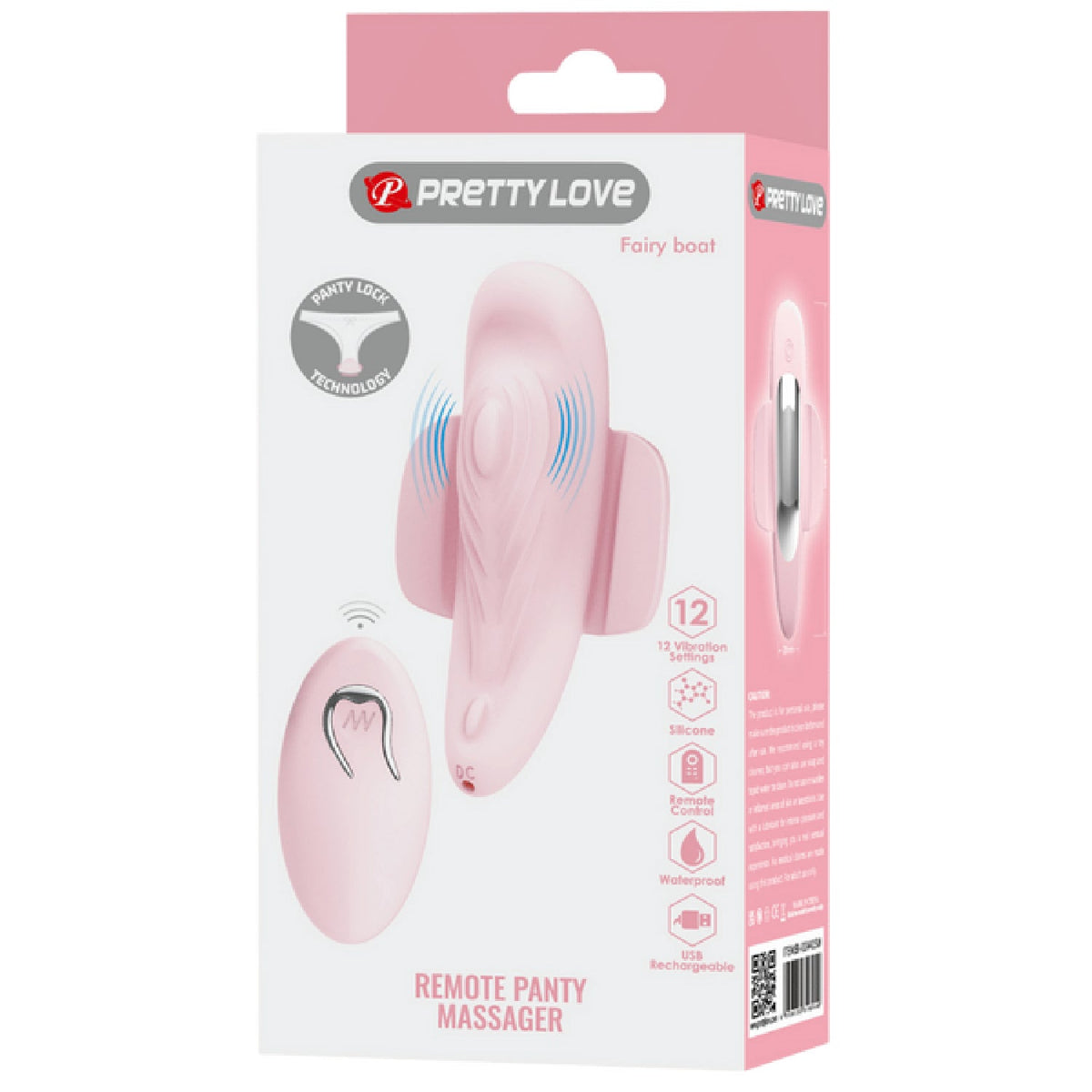 Fairy Boat Remote Panty Massager – Luxury Clitoral Vibrator > Sex Toys For Ladies > Panty Vibes