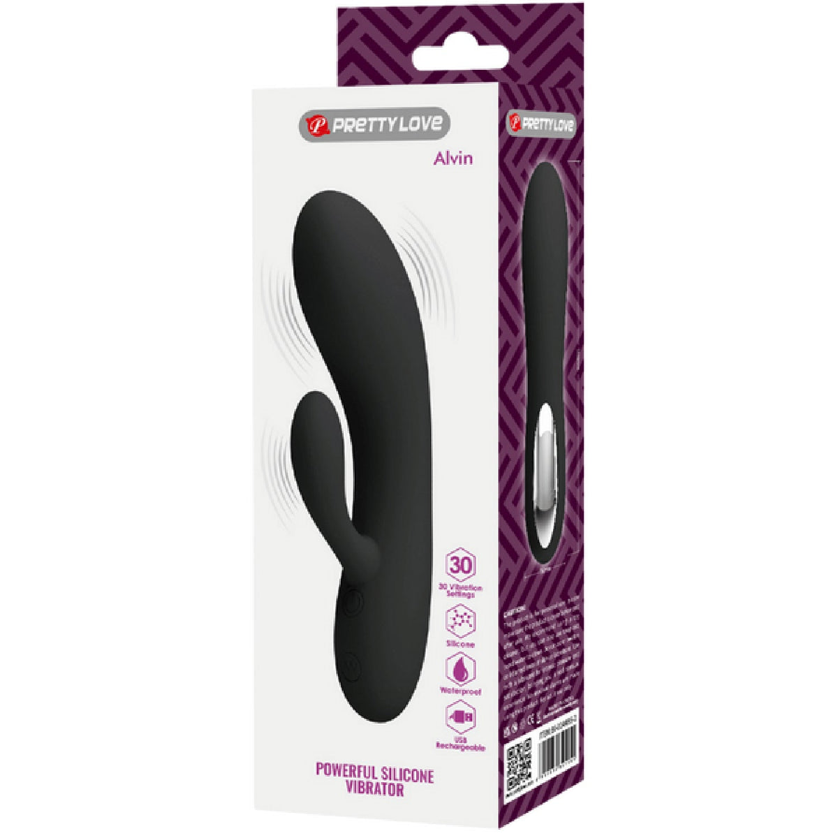 Pretty Love Alvin Rechargeable Rabbit Vibrator > Vibrators > Ladies > Rabbit