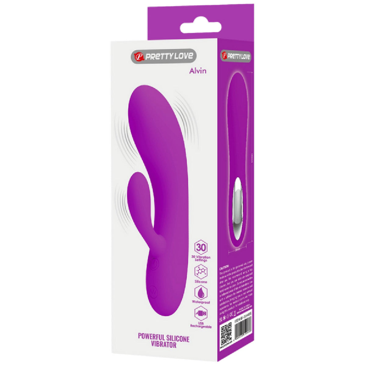 Pretty Love Alvin Rechargeable Rabbit Vibrator > Vibrators > Ladies > Rabbit