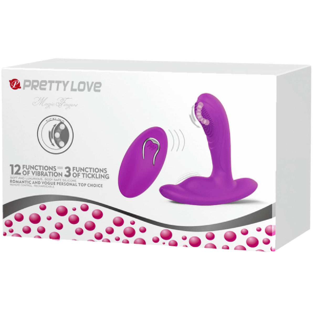 Magic Finger – Rechargeable Remote-Controlled Vibrator with 12 Vibration Functions and 3 Tickling Functions > Vibrators > G-Spot