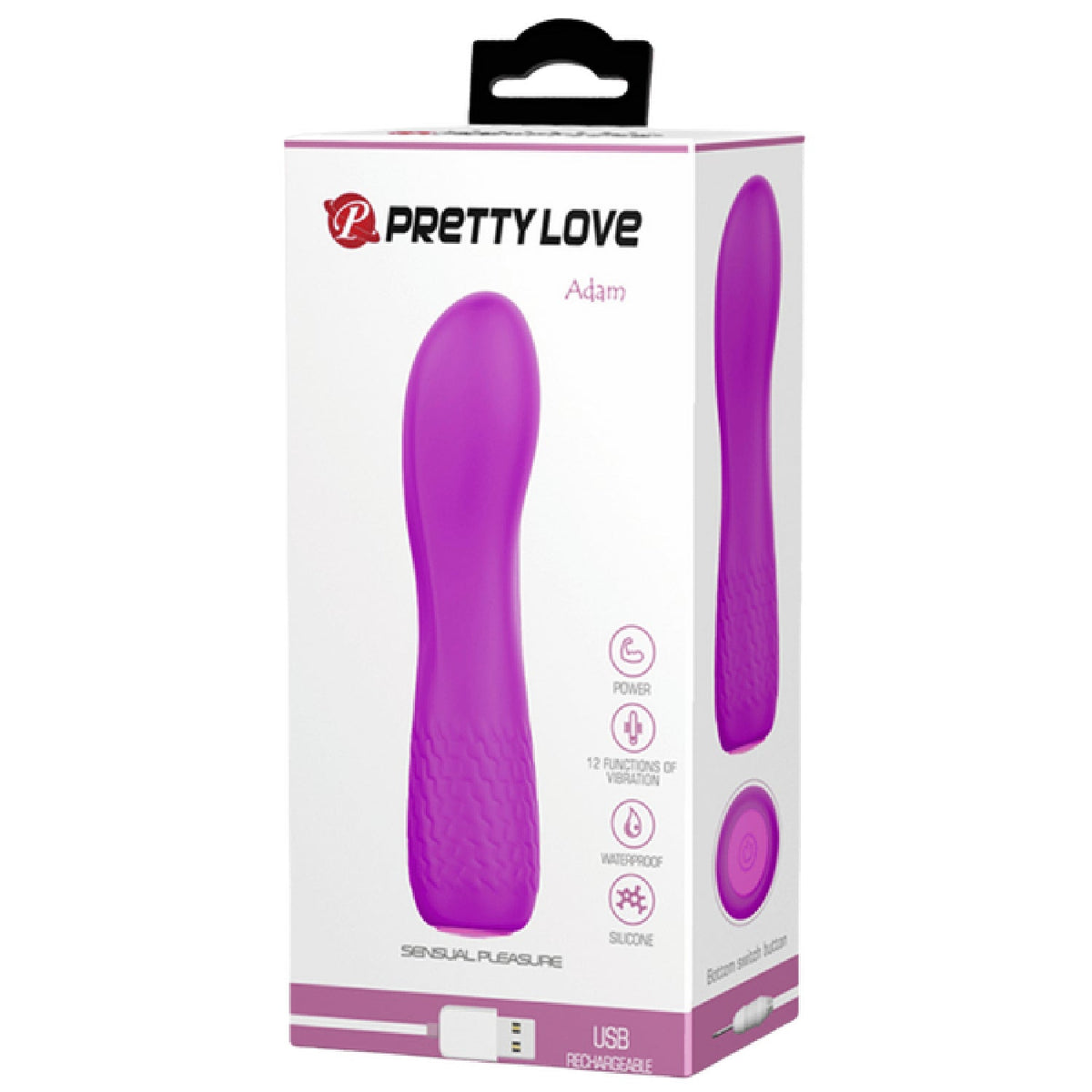 Alice Rechargeable Medical-Grade Silicone Vibrator with 12 Functions and Ergonomic Design > Vibrators > Standard Vibrators