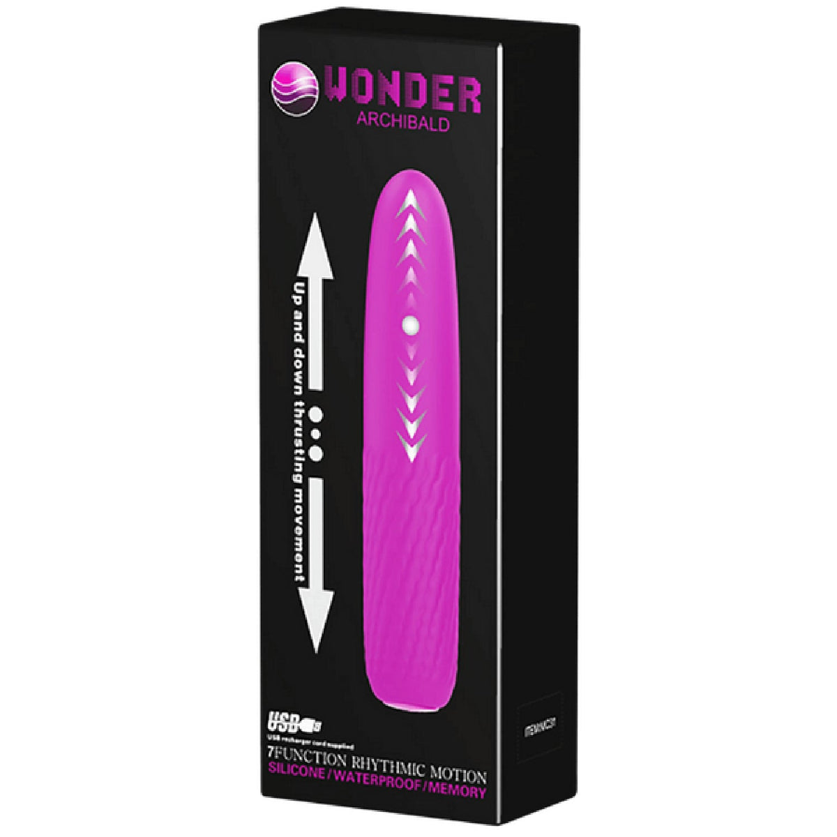 Archibald Rechargeable – Thrusting Vibrator > Vibrators > Standard Vibrators