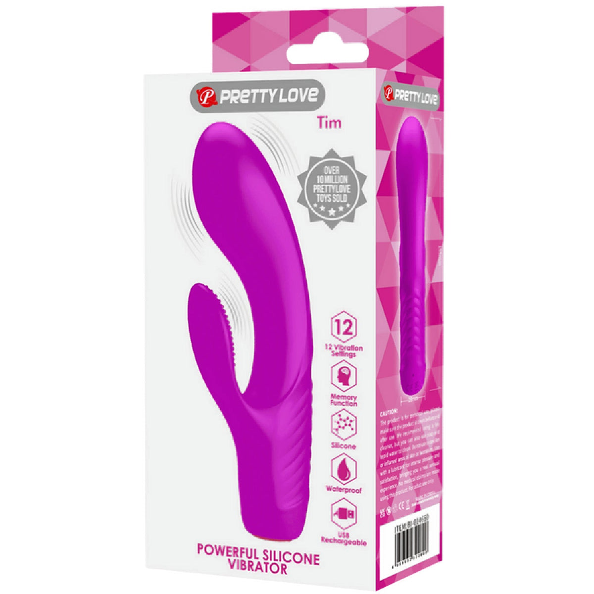 Rechargeable Tim Rabbit Vibrator – Bendable 12-Function G-Spot Vibrator > Sex Toys For Ladies > G-Spot Vibrators