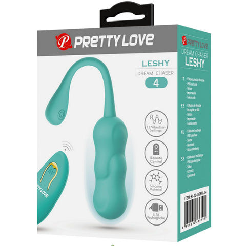 Leshy 4 Dream Chaser Rechargeable Silicone Vibrating Remote Egg > Sex Toys For Ladies > Vibrating Eggs