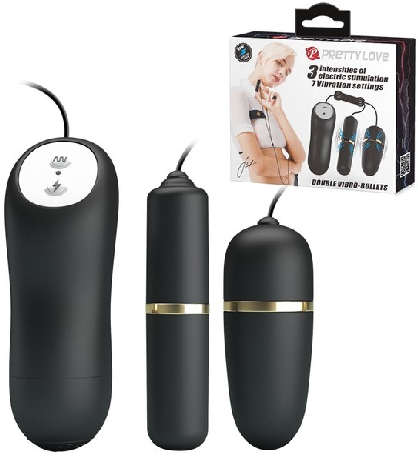 Double Vibro Bullets – 3 Function Vibrating Exerciser Bullets > Vibrators > Mini Vibrators