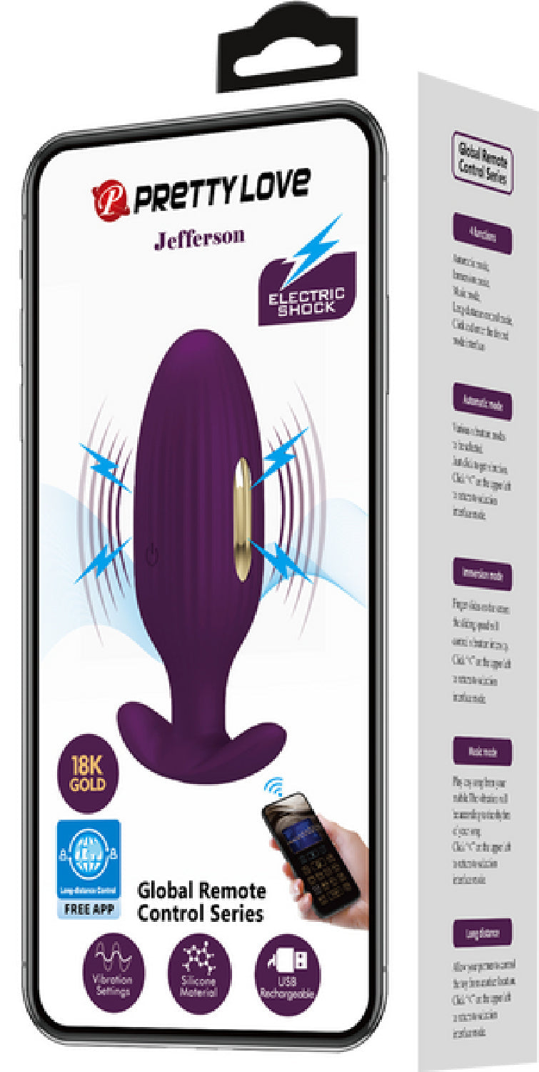 App Control Jefferson – App-Controlled E-Stim Butt Plug E-STIM TOYS