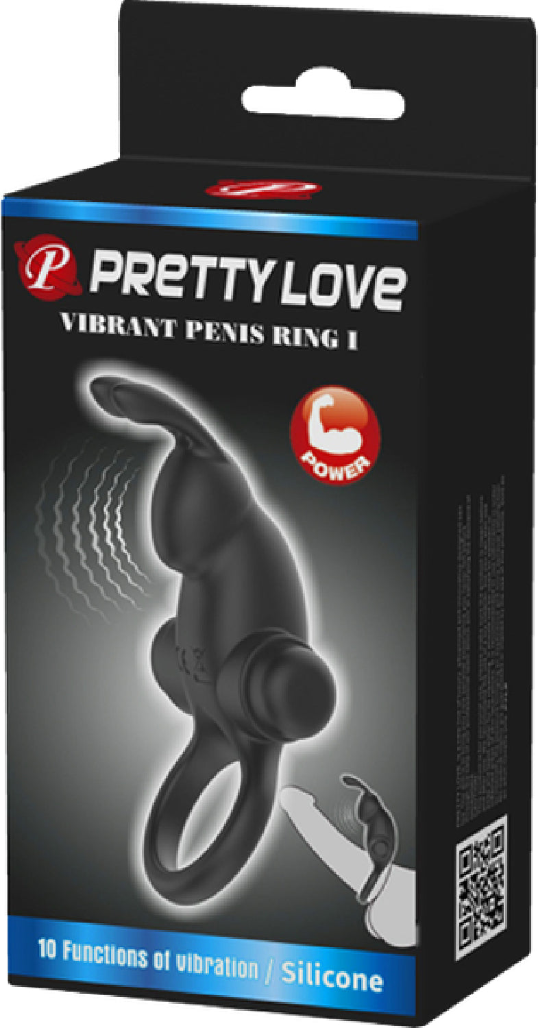 Pretty Love Vibrant Penis Ring 1 – Waterproof Vibrating Silicone Penis Ring > Cock Ring > Vibrating