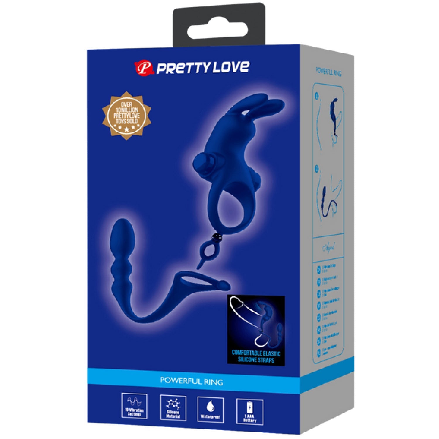 Ayad Cock Ring Plug – Multi-Purpose Cock Ring and Anal Plug > Sex Toys > Couples Toys