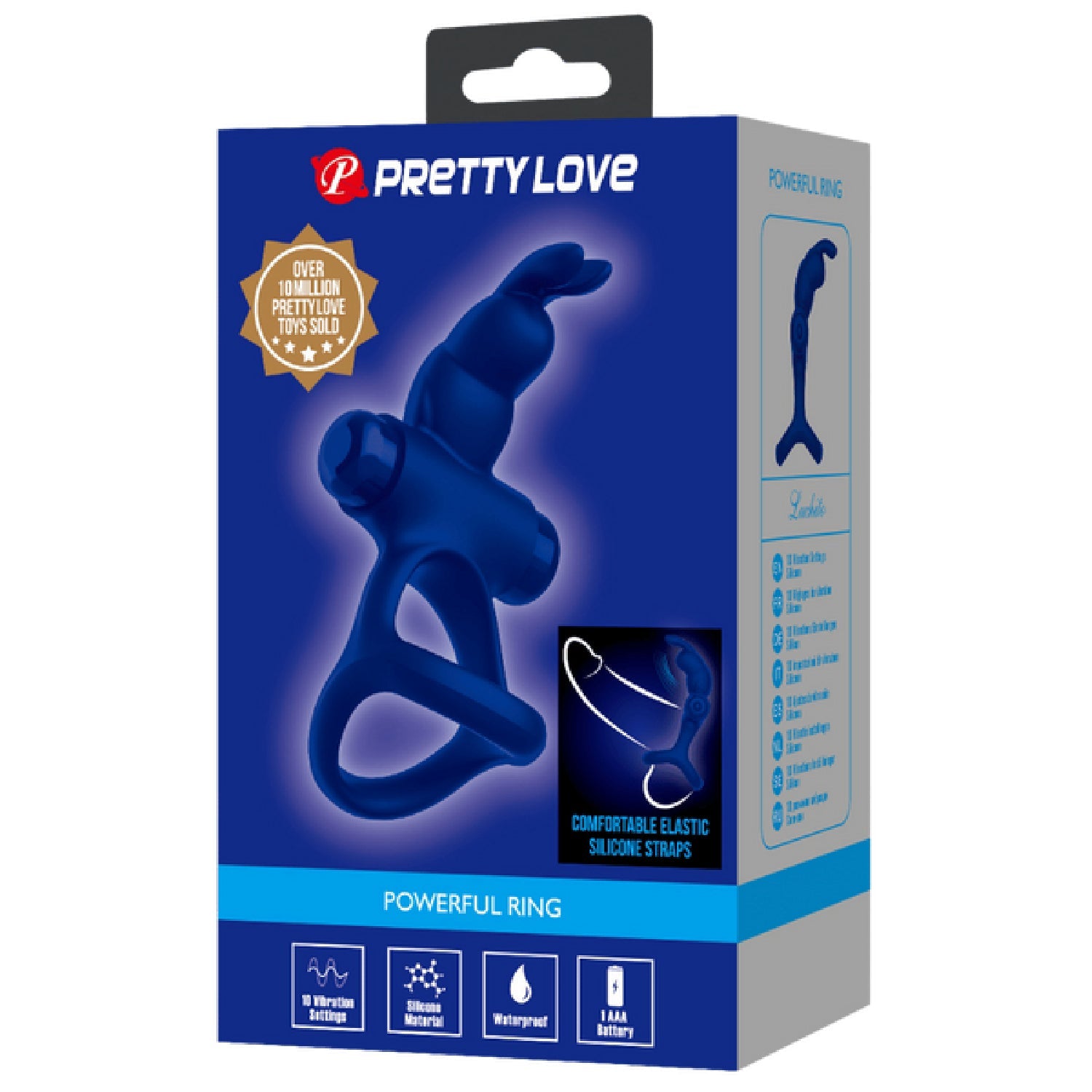 Luchito – Whisper-Quiet Rechargeable Silicone Cock Ring > Sex Toys > Couples Toys