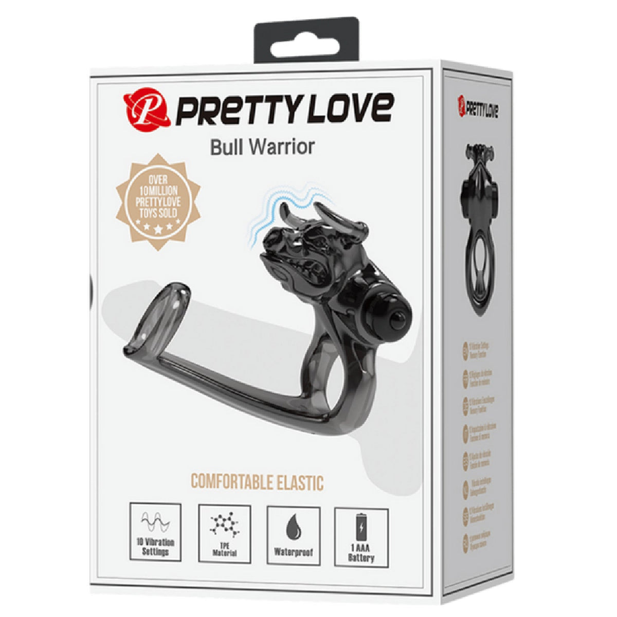 Bull Warrior – Penis Ring and Girth Enhancer Cockring > Cock Ring > Vibrating