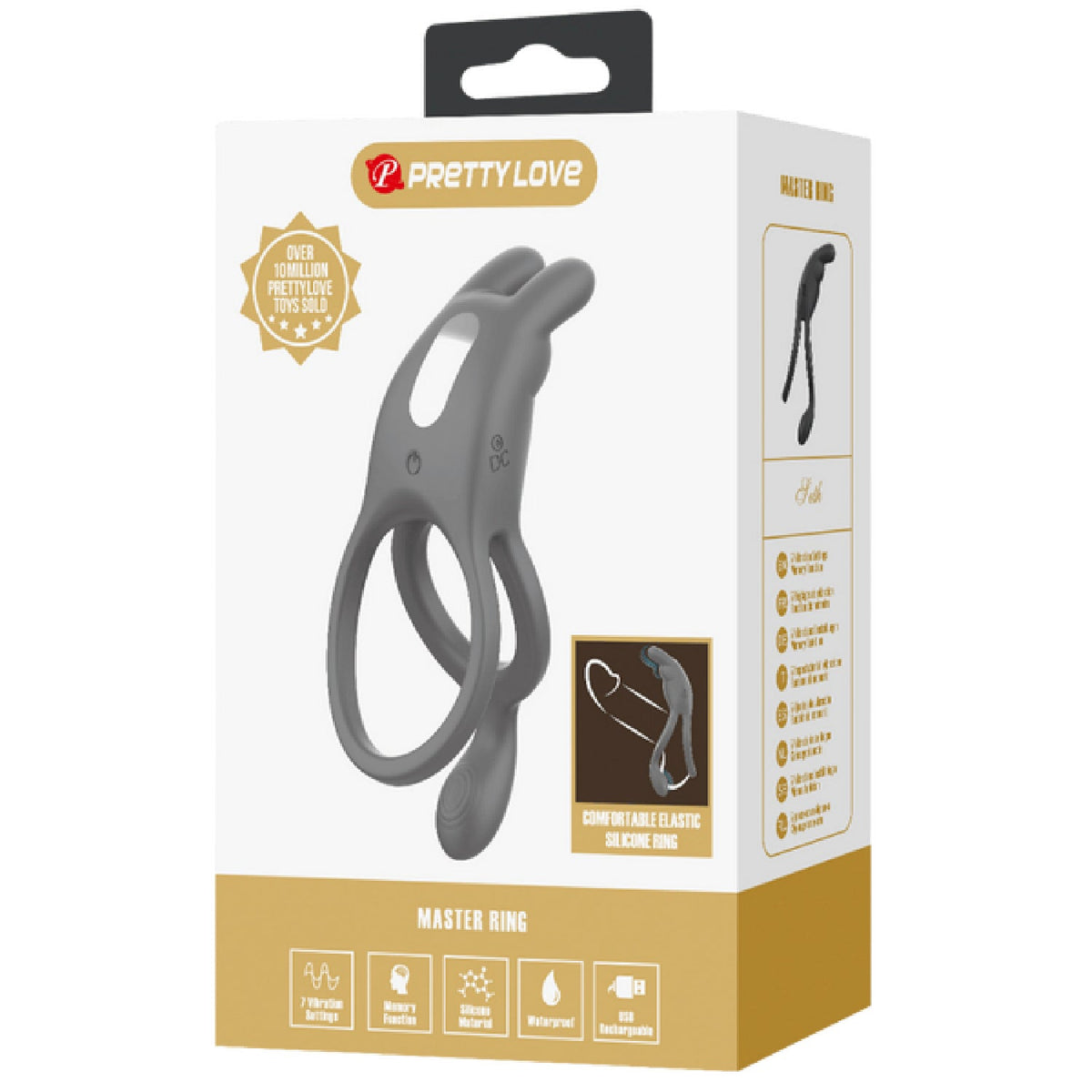Seth Vibrating Cock Ring – Silicone Powerful Vibrator Cock Ring > Cock Ring > Vibrating