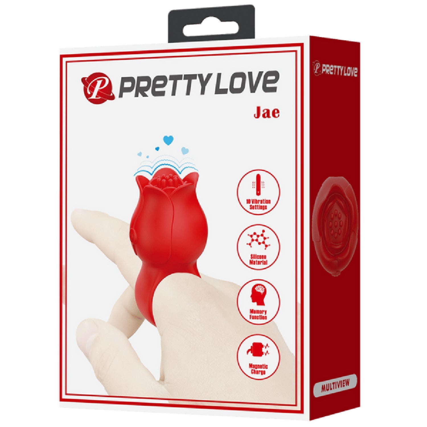 Jae Rose Finger Vibe – Soft Surface 10 Mode Finger Vibrator One Size > Vibrators > Finger Vibrators