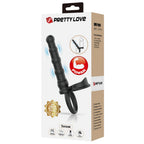 Tatum Cock Ring with Anal Probe – Silicone 10 Frequency Vibrating Cock Ring > Anal Range > Anal Probes