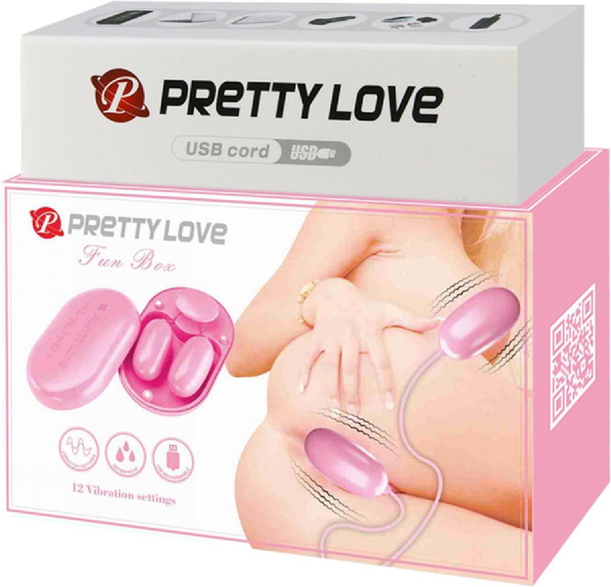 Dual Vibrating Bullet Fun Box – Rechargeable Waterproof Vibrator with 12 Vibration Settings > Vibrators > Mini Vibrators