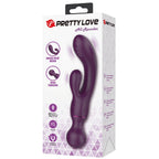 Rechargeable All Rounder – Waterproof Silicone Rabbit Vibrator with Ribbed Heads > Vibrators > Ladies > Rabbit
