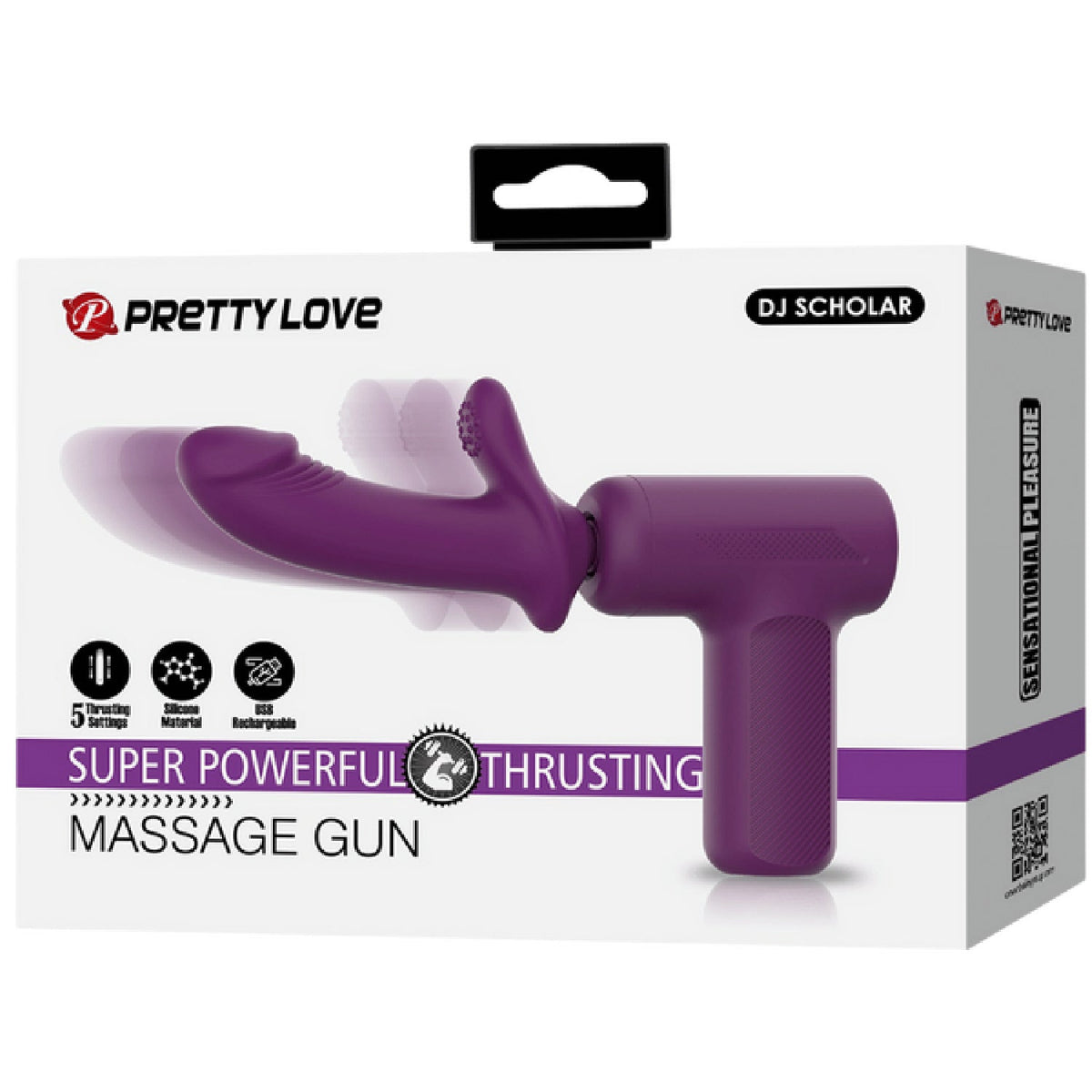 Super Power Thrusting Massage Gun – Powerful Motor Massage Gun with 5 Settings > Vibrators > Unconventional