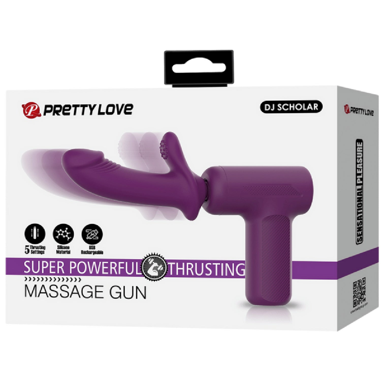 Super Power Thrusting Massage Gun – Powerful Motor Massage Gun with 5 Settings > Vibrators > Unconventional