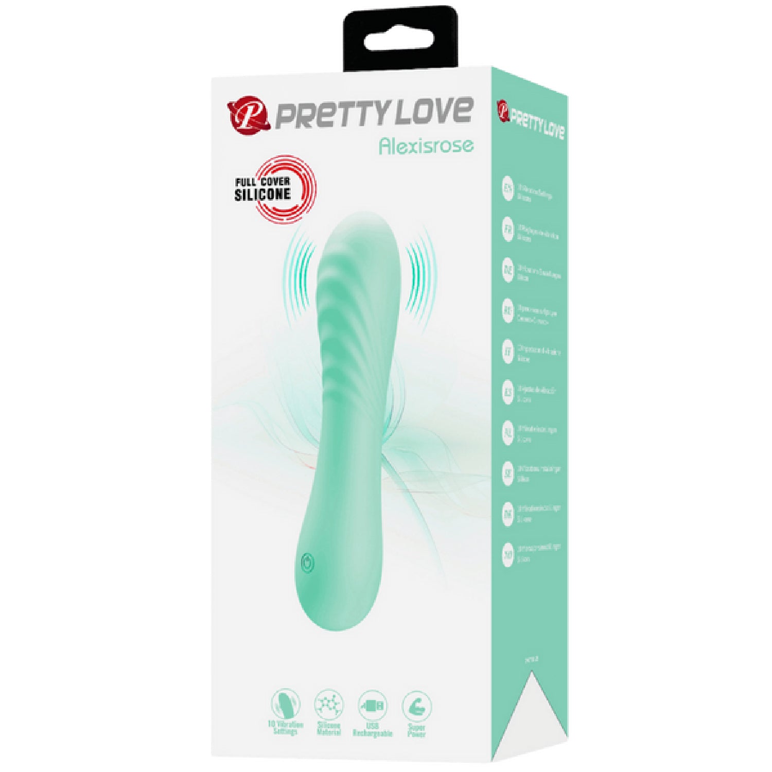 Alexisrose Rechargeable – Full Cover Silicone Vibrator > Vibrators > Standard Vibrators