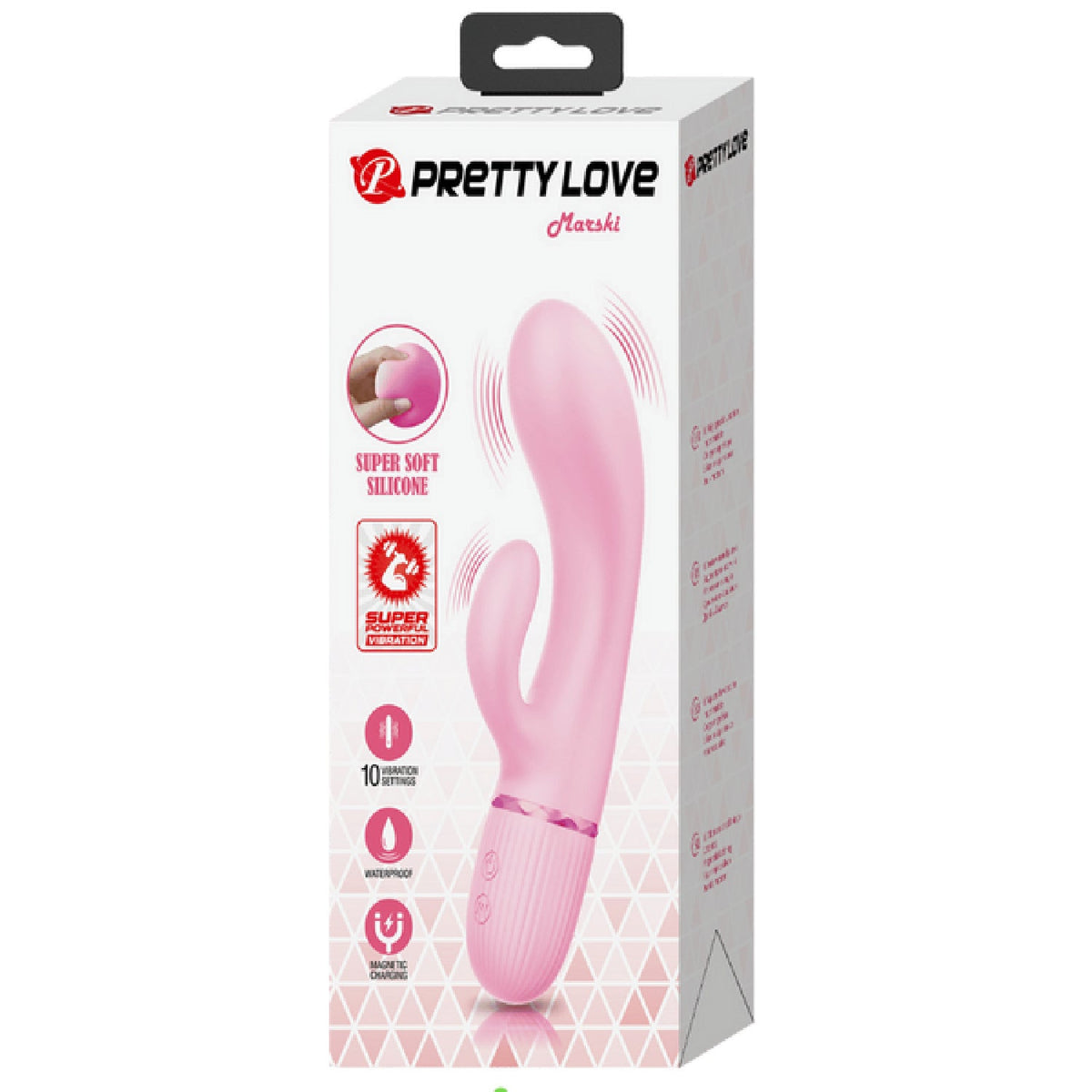 Marski Super Soft Silicone Dual Motor – 10 Function Rabbit Vibrator > Vibrators > Ladies > Rabbit